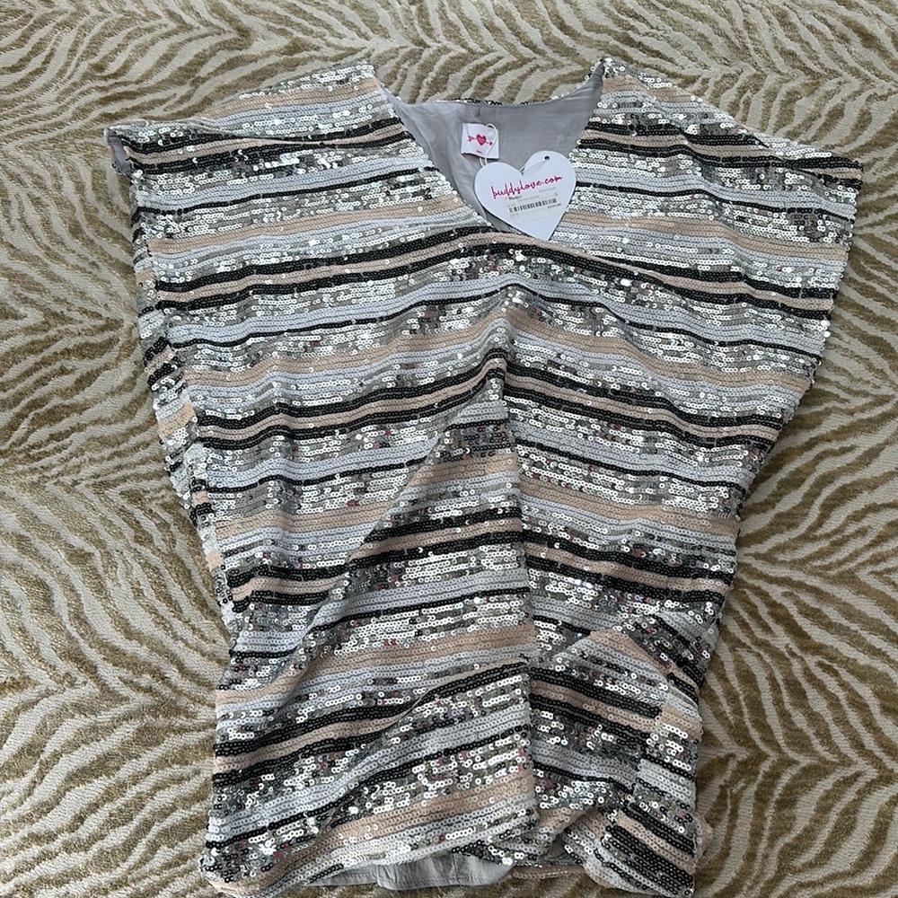 Sequin Shift Dress by BUDDYLOVE